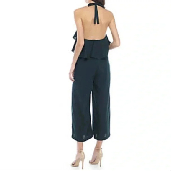 Romeo Juliet Couture Open Back Ruffle Halter Sz S - Picture 2 of 2